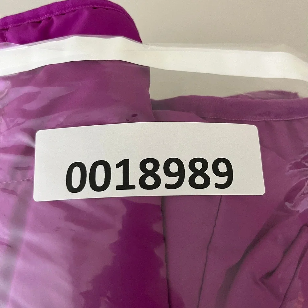 The North Face Girls Purple Quilted Hooded Reversible Jacket Size Large 12